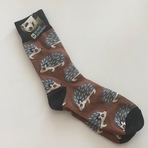 WWF hedgehog socks *bundle 3 for $15, 5 for $20!*
